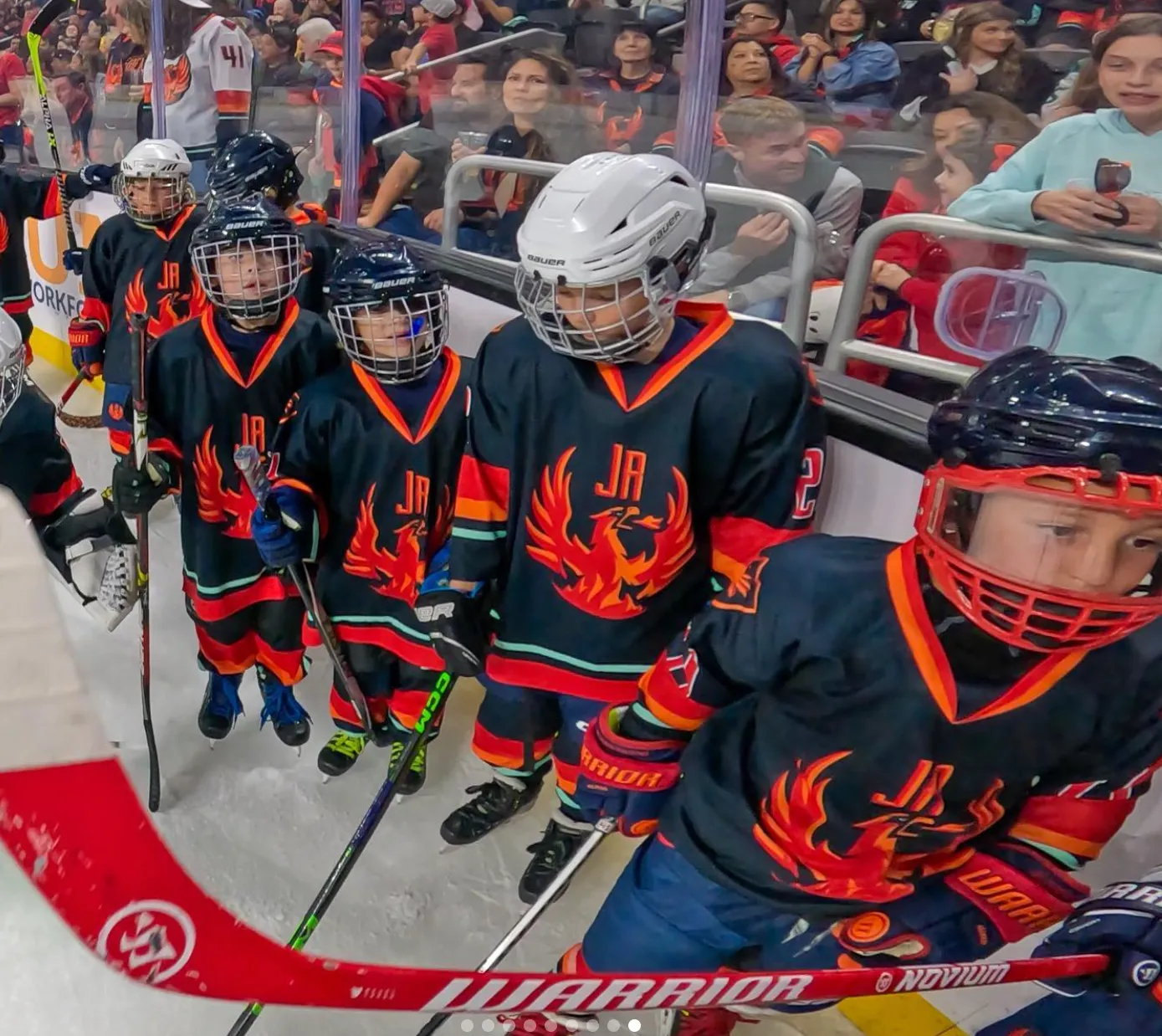 JR Firebirds Franchise Players — Jeff & Kay Larson, owners